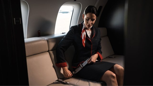 VistaJet Cabin Hostess, Safety First